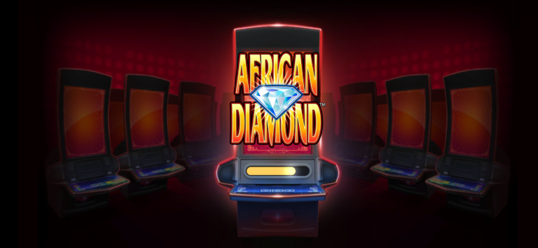 myKONAMI Slots African Diamond™ Basic Game Rules, Free Game Feature, Pay Table, Line Configuration