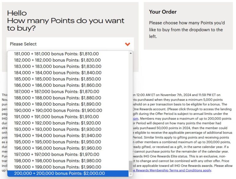 Is Buying IHG points worth it?